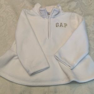Gap Girls’s Fleece Pull Over - Cream